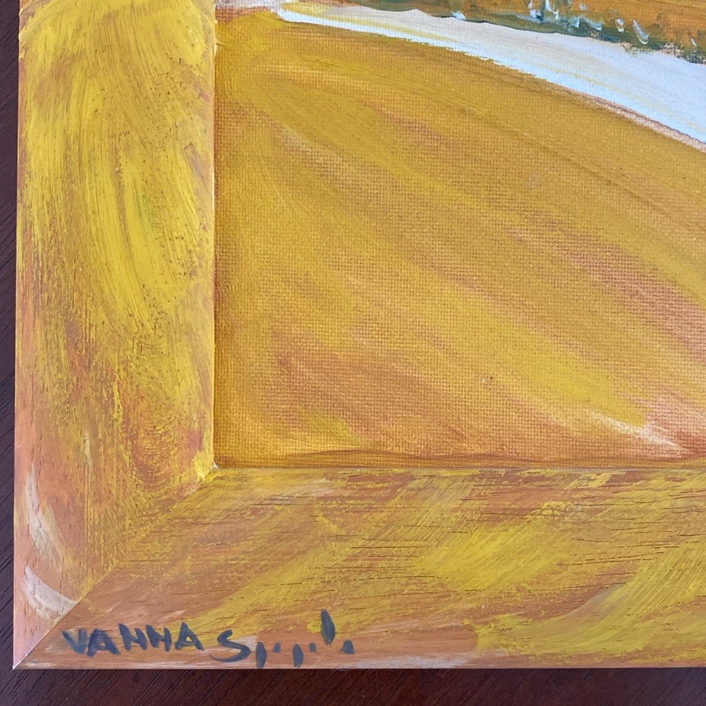 Original Signed Tuscan Landscape — Framed & Ready To Hang - Picture 10 of 11